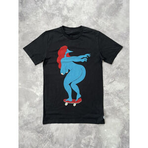 ROCKWELL BY PIET Parra Skate Art White T-Shirt